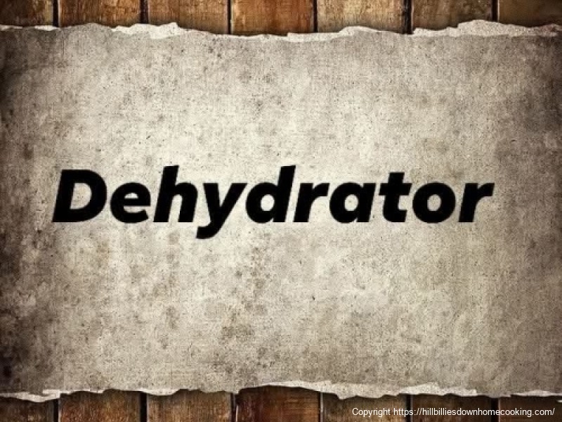 Dehydrator